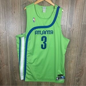 NBA Atlanta Hawks Shareef Abdur-Rahim #3 Jersey Reebok Hardwood Classics Size 56